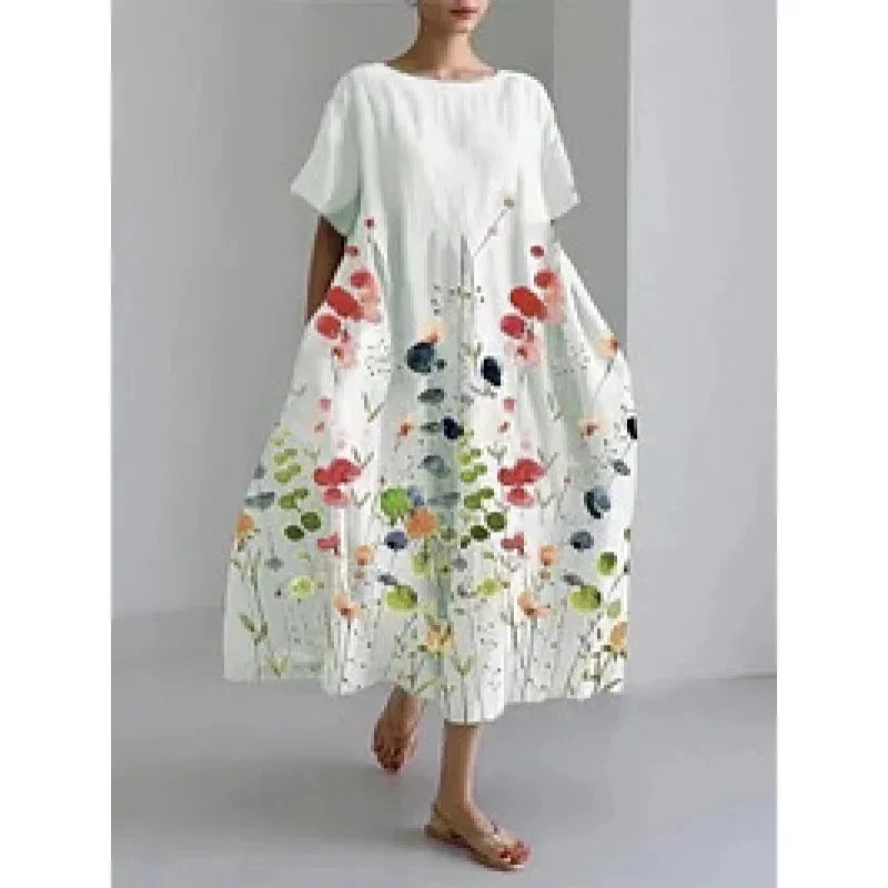 Liliana | Casual Maxi-jurk