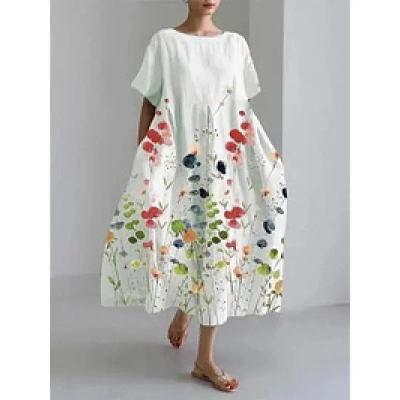 Liliana | Casual Maxi-jurk