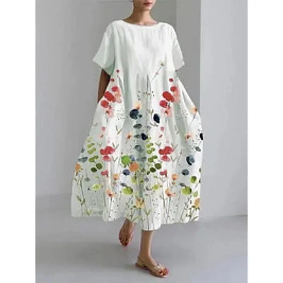 Liliana | Casual Maxi-jurk